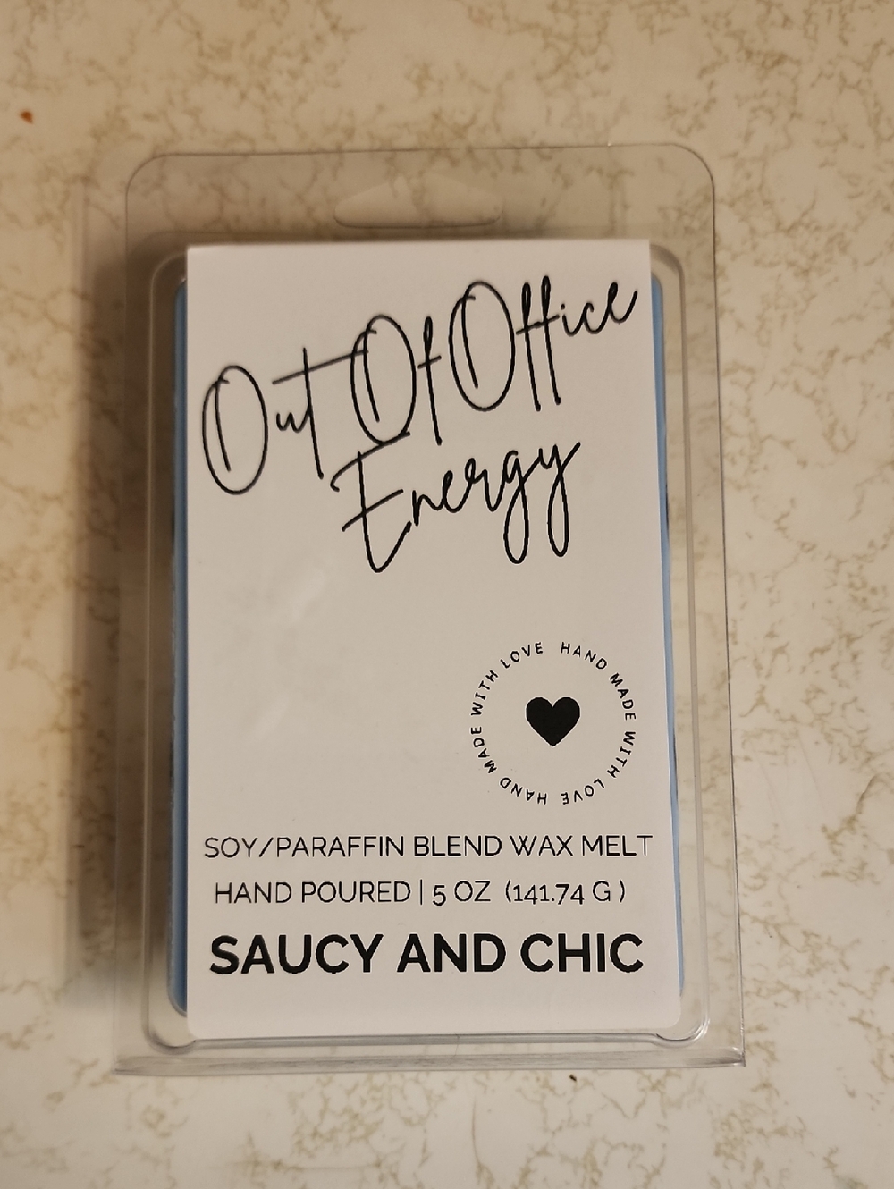Saucy and Chic Wax Melts - Light Blue